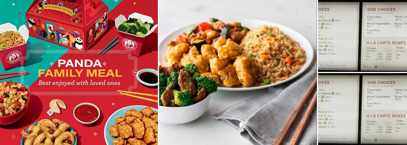 Panda Express Menu