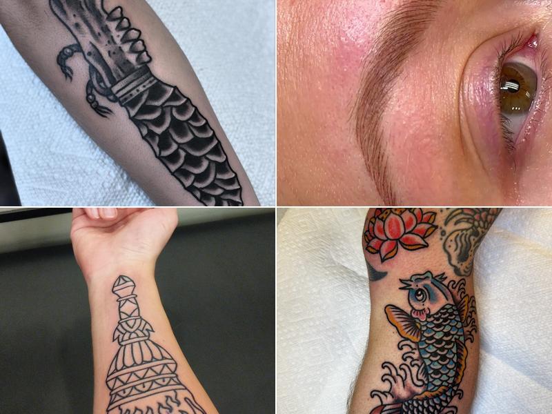 Electric Arrow Tattoo