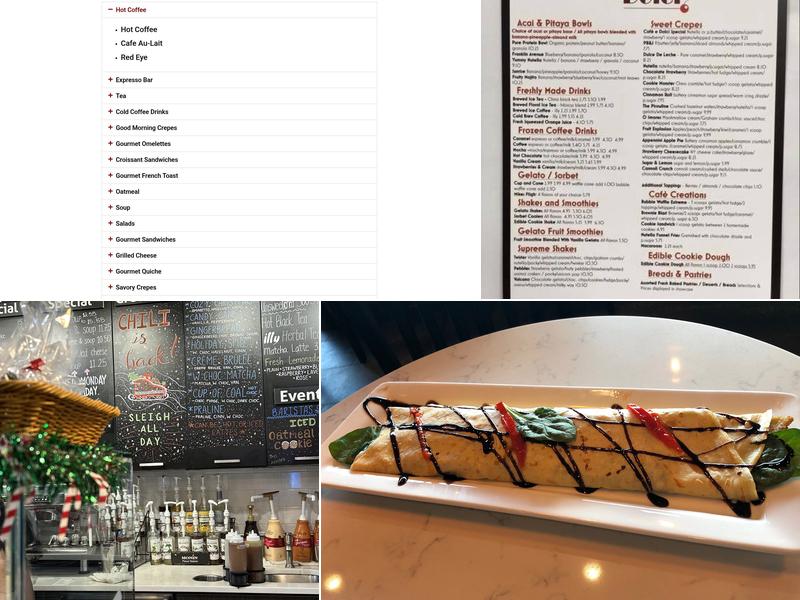 Cafe e Dolci Menu