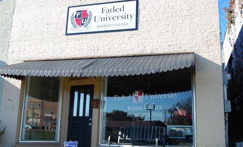 Faded University Barber College