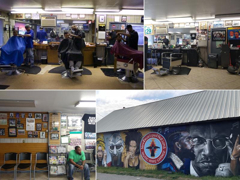 Larry’s barbershop