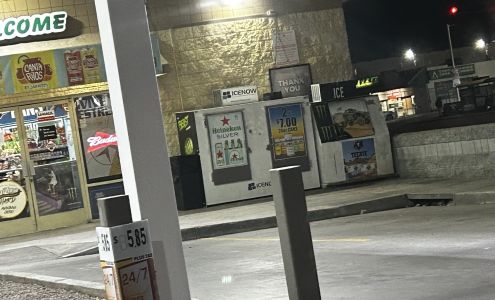 gas station