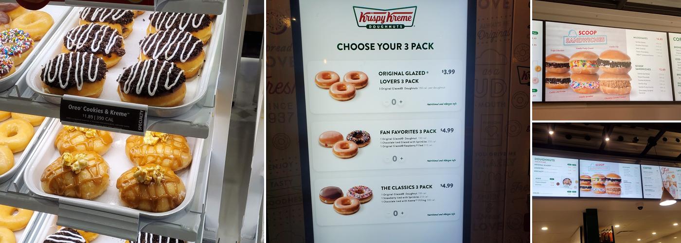 Krispy Kreme Menu