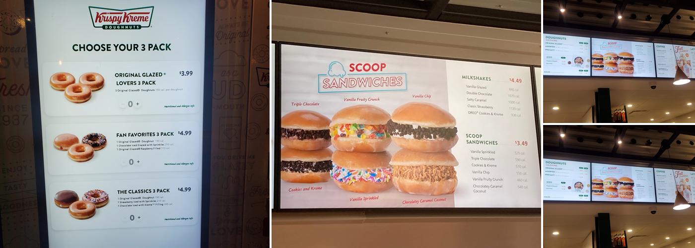 Krispy Kreme Menu