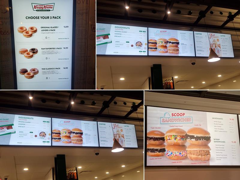Krispy Kreme Menu