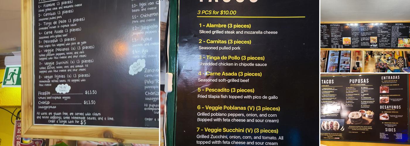 Bravo Restaurant Menu