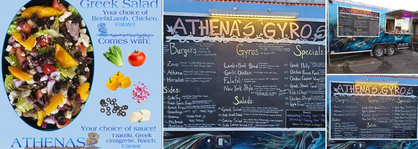 Athenas Enumclaw Menu
