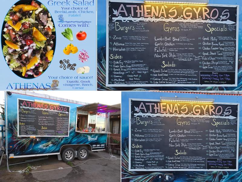 Athenas Enumclaw Menu