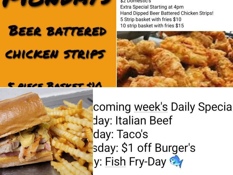 Chubz Pub & Grub Menu