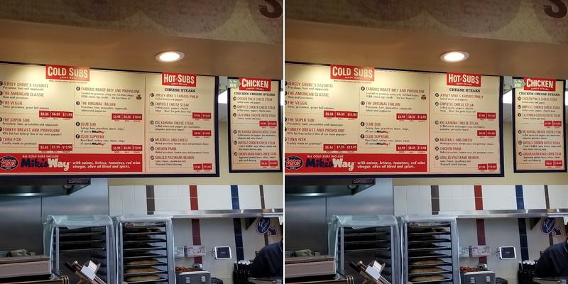 Jersey Mike's Subs Menu