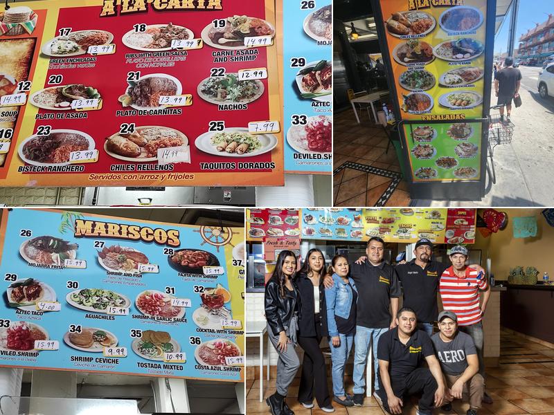 Cuernavaca's Grill Menu