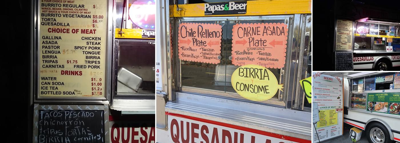 Taqueria Tijuana Menu