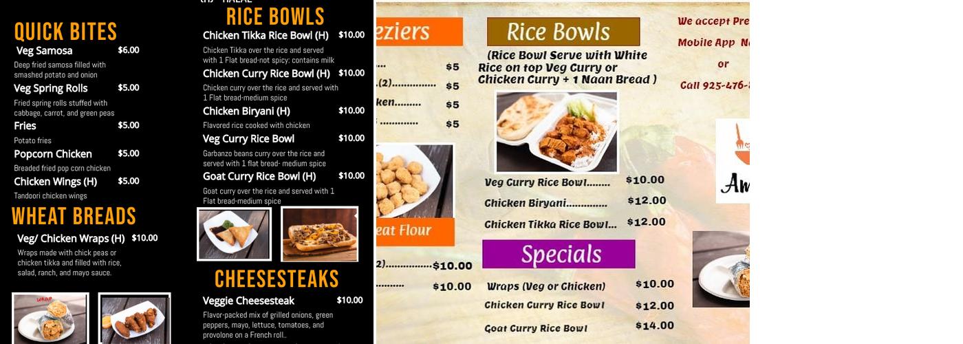 Ampuli Menu