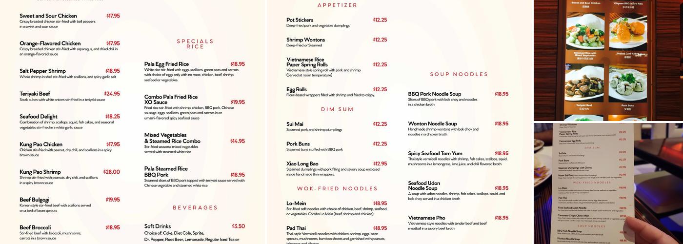 Noodles - Authentic Asian Cuisine Menu
