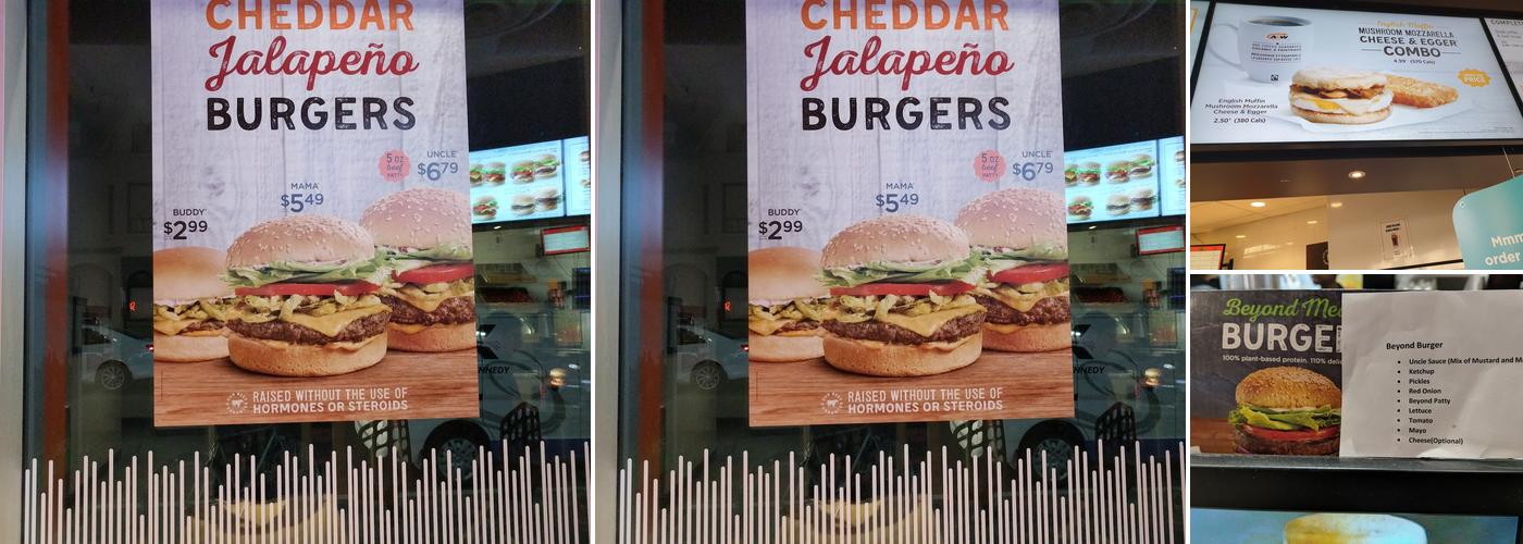 A&W Canada Menu