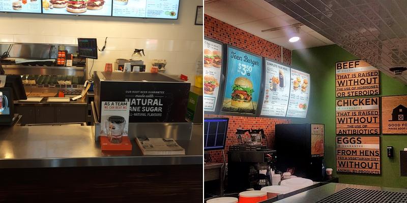 A&W Canada Menu