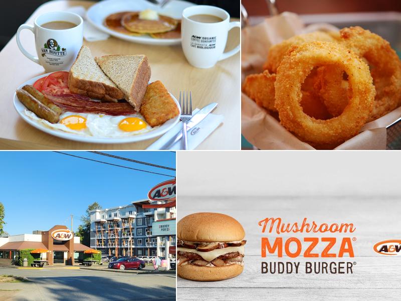 A&W Canada 2840 Cliffe Ave, Courtenay