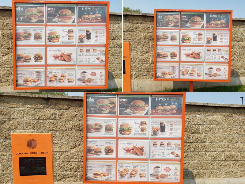 A&W Canada Menu