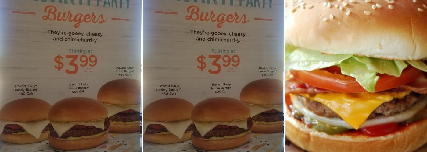 A&W Canada Menu