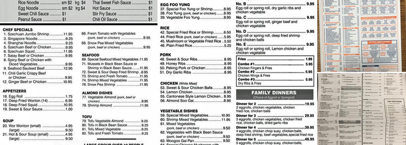 Hello Saigon Restaurant Ltd Menu