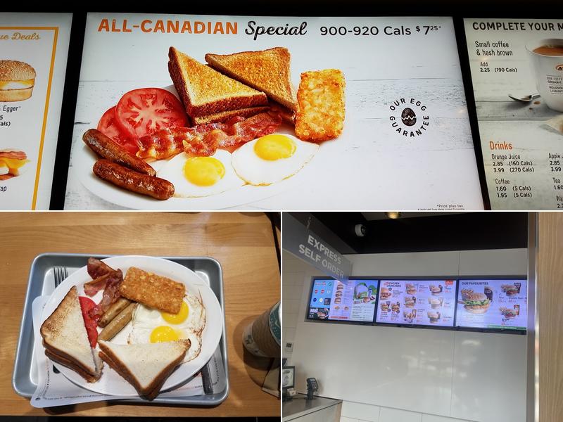 A&W Canada Menu