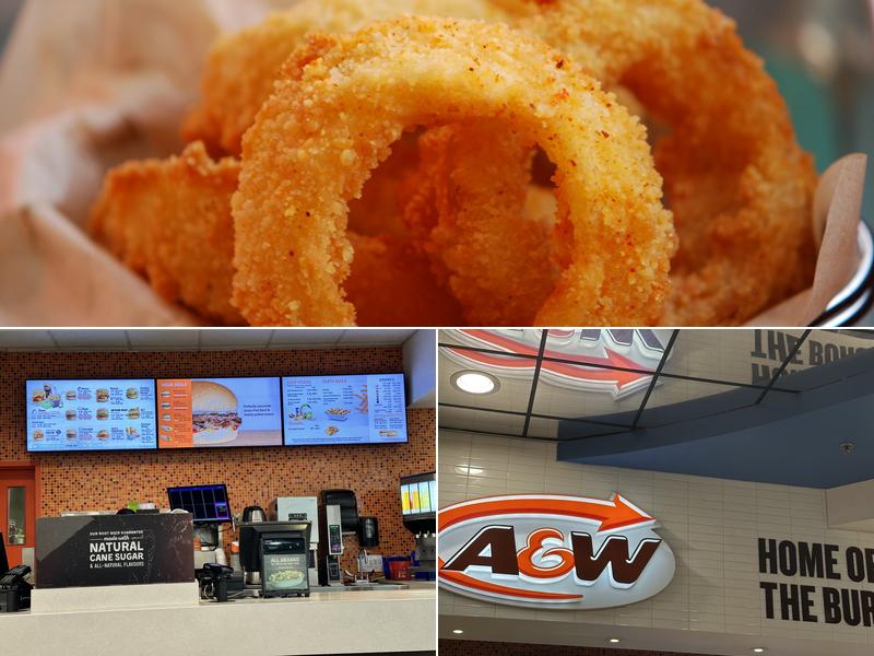 A&W Canada Menu