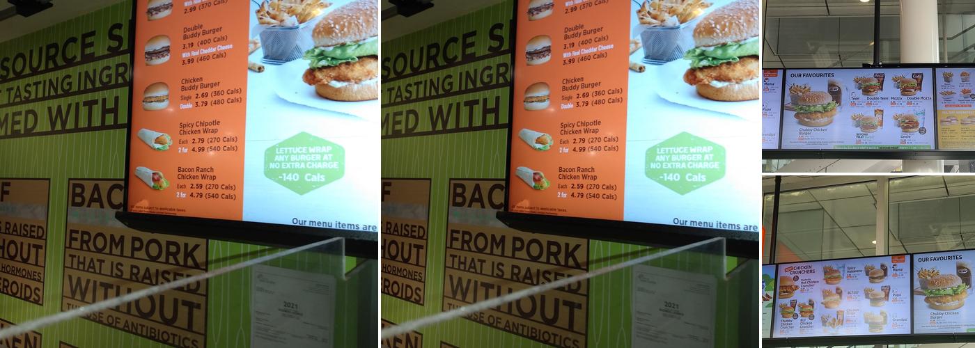 A&W Canada Menu