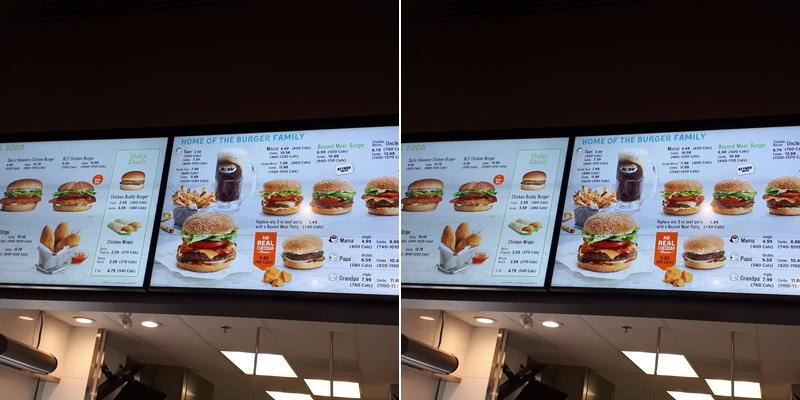 A&W Canada Menu