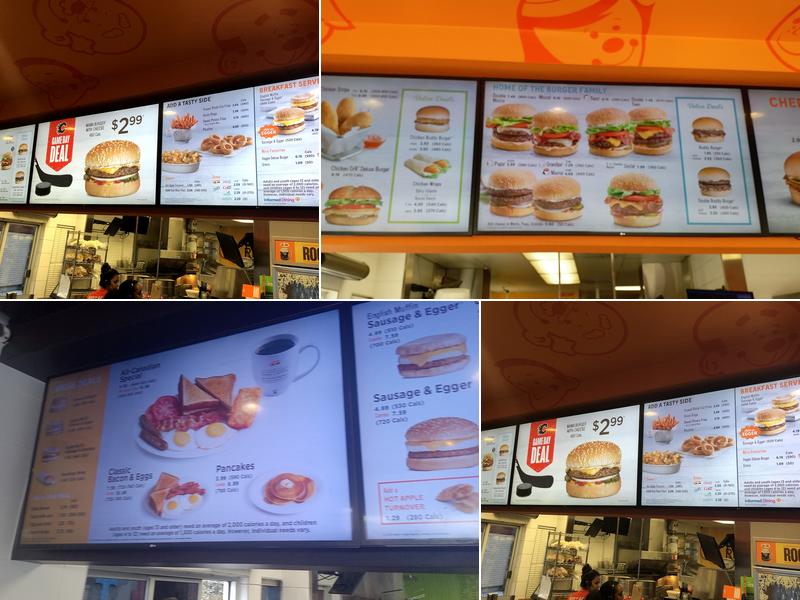 A&W Canada Menu