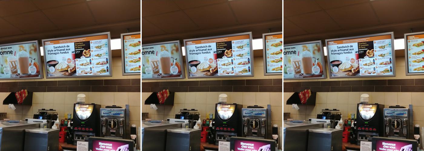 Tim Hortons Menu