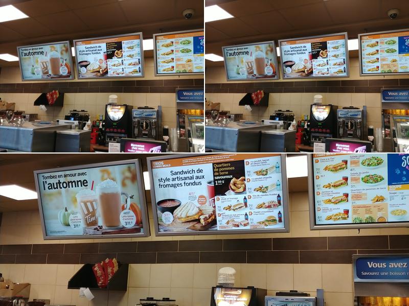 Tim Hortons Menu
