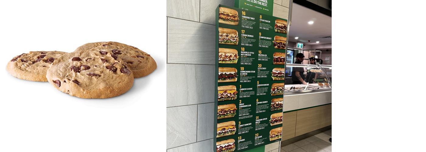 Subway Menu