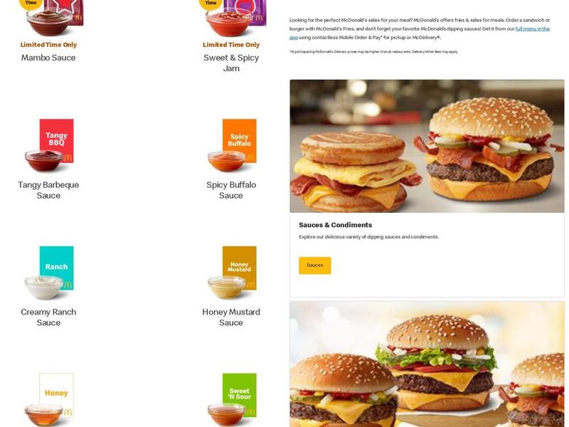McDonald's Menu
