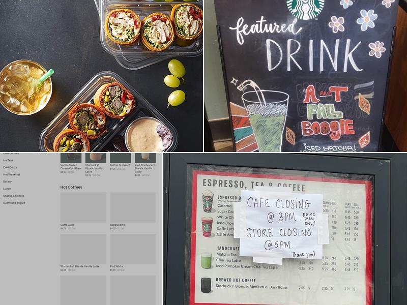 Starbucks Coffee Company Menu