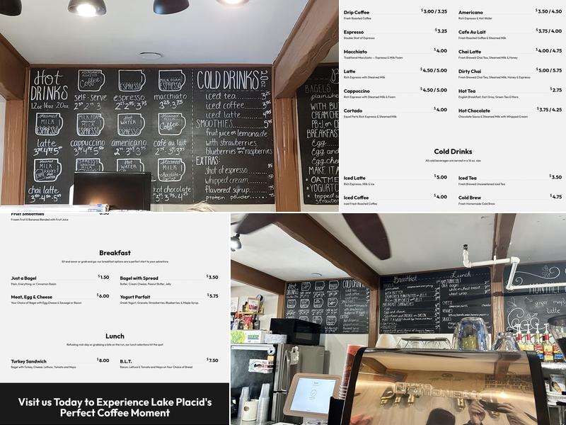 The Coffee Bar Menu