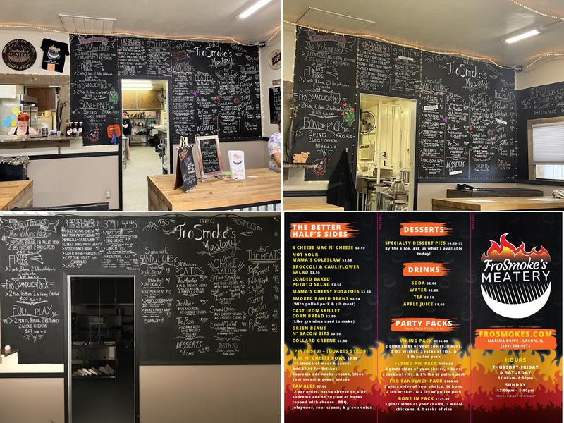 FroSmokes Meatery Menu