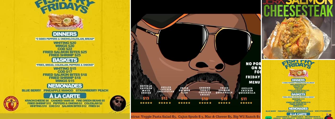 No Pork On My Fork LLC Menu