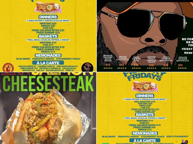 No Pork On My Fork LLC Menu