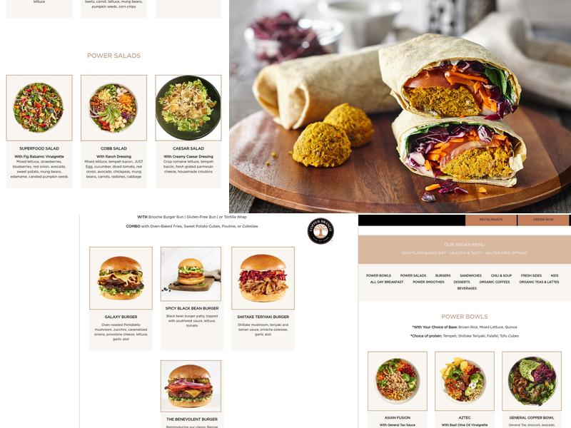 Copper Branch Menu