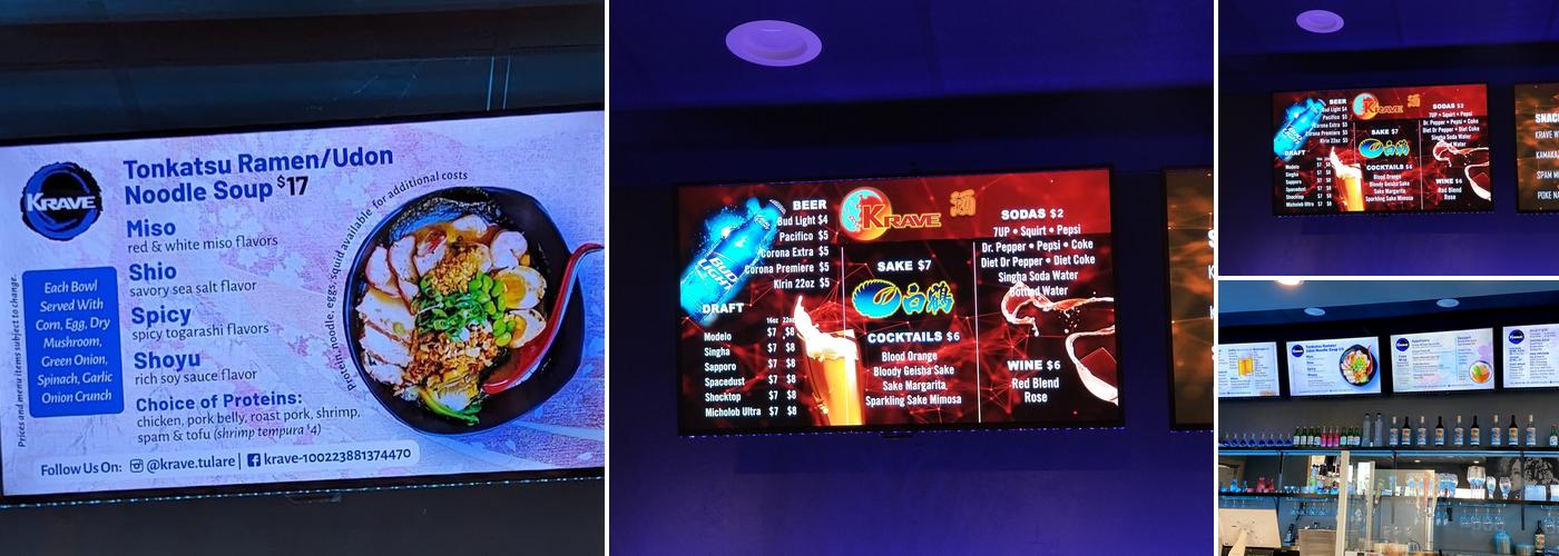 Krave Menu