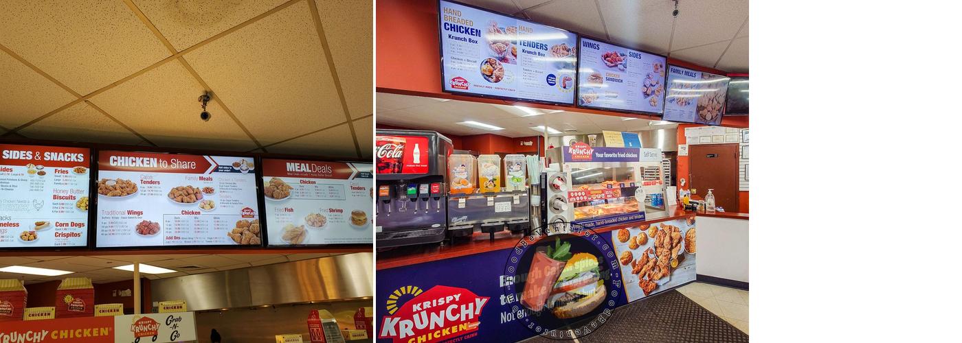 Krispy Krunchy chicken Menu