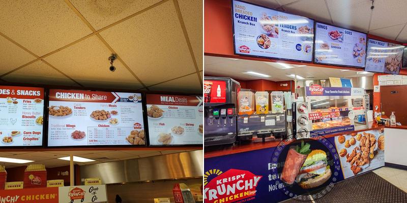 Krispy Krunchy chicken Menu
