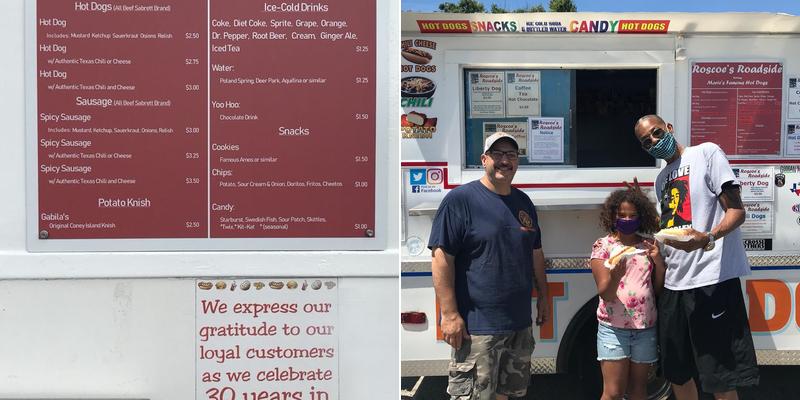 Roscoe's Roadside Menu