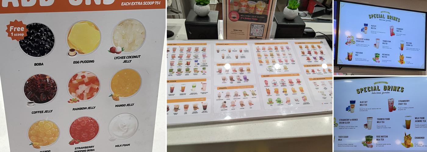 It’s Boba Time - Rancho Cucamonga Menu