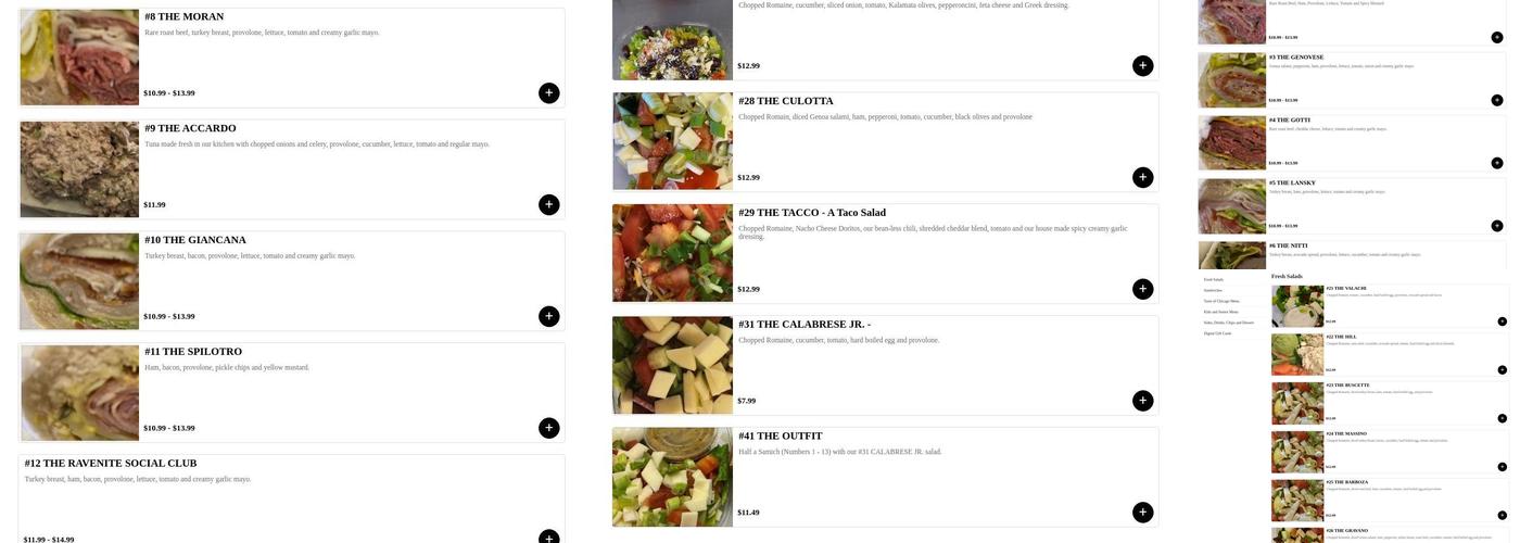 That Place Subs and Salads Menu