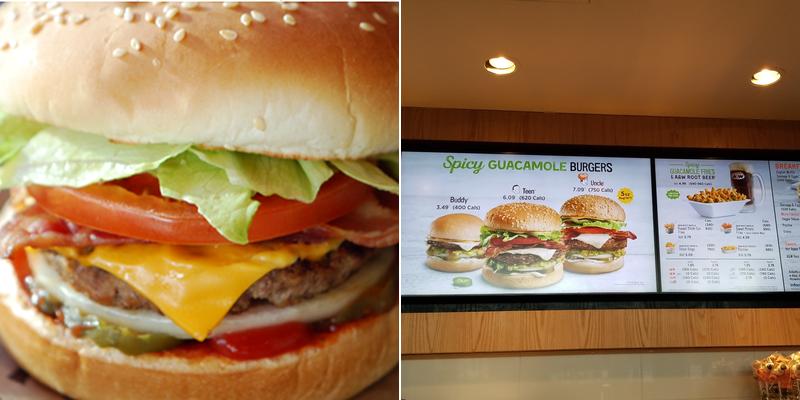 A&W Canada Menu