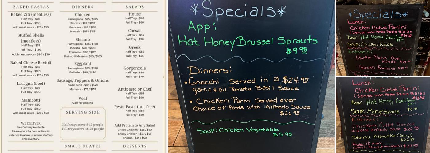 IL Pomodoro Menu