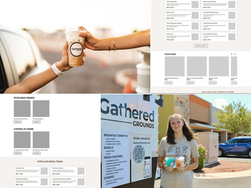 Gathered Grounds Menu