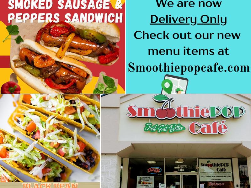 SMOOTHIEPOP CAFE 1518 E Jackson St, Thomasville