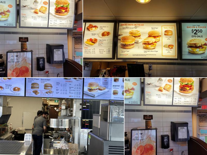 A&W Canada Menu